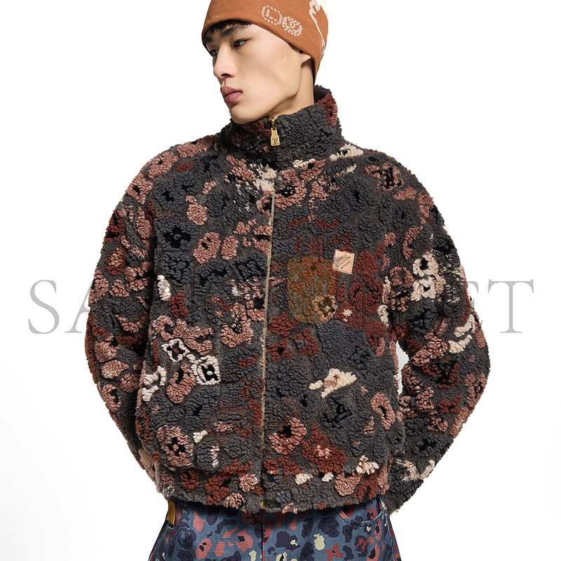 LOUIS VUITTON REVERSIBLE FLEECE BLOUSON 1AIMJP LOUIS VUITTON REVERSIBLE FLEECE BLOUSON 1AIMJP